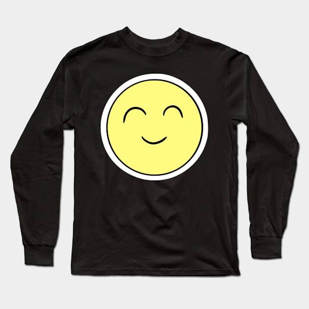 Smiley Long Sleeve T-Shirt by Meg-Hoyt